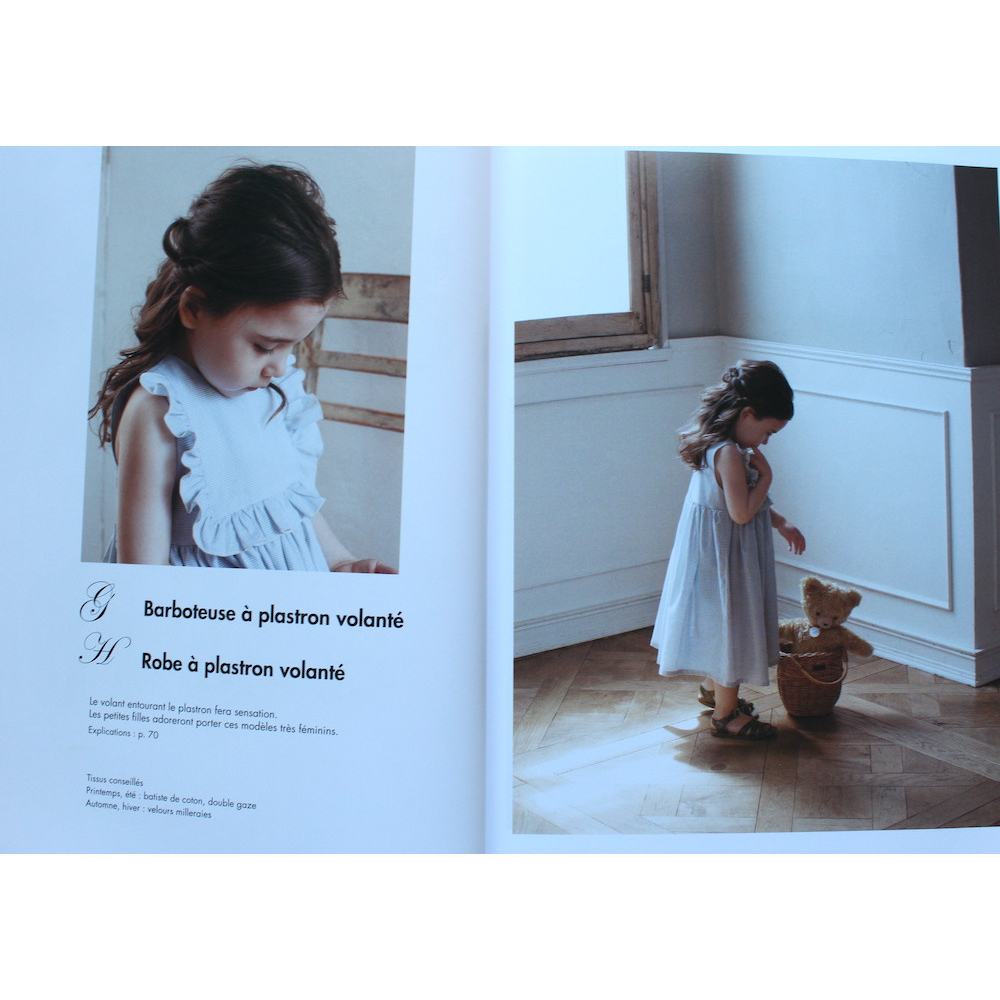 Livre Patrons de couture adorables vêtements pour enfants 