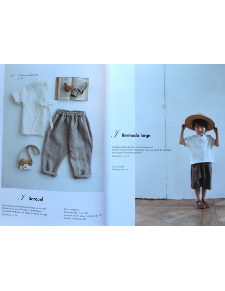 Livre Patrons de couture adorables vêtements pour enfants 