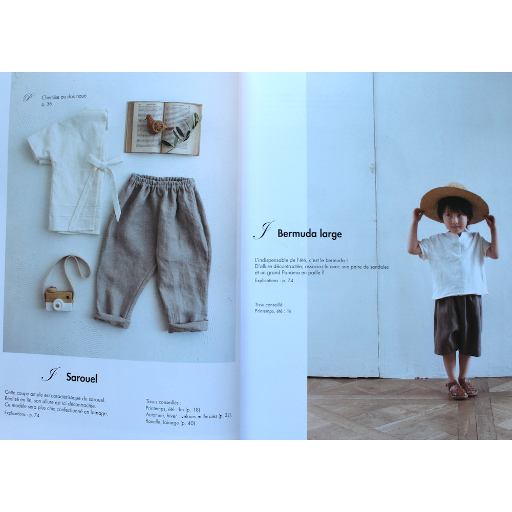 Livre Patrons de couture adorables vêtements pour enfants 