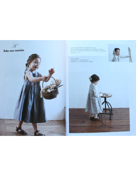 Livre Patrons de couture adorables vêtements pour enfants 