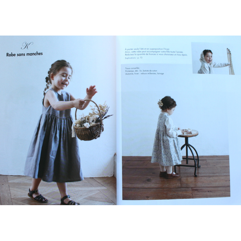 Livre Patrons de couture adorables vêtements pour enfants 