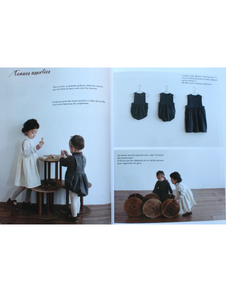Livre Patrons de couture adorables vêtements pour enfants 