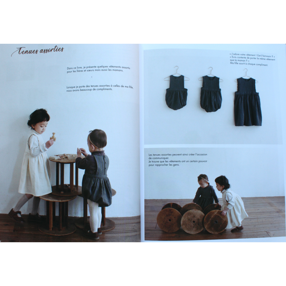 Livre Patrons de couture adorables vêtements pour enfants 