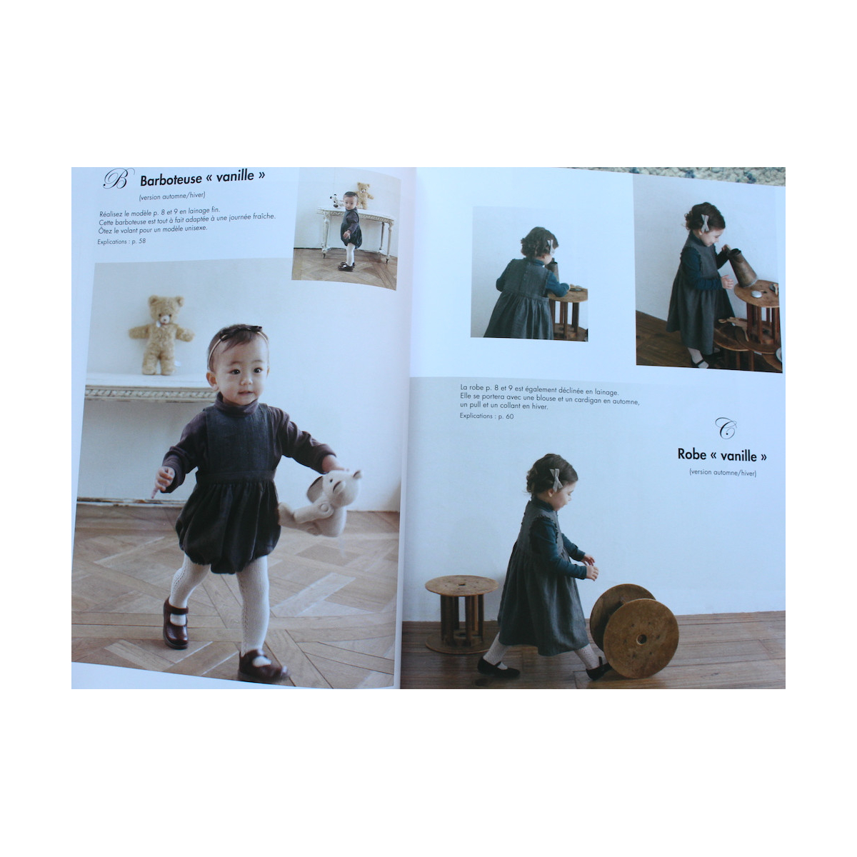 Focus sur le Livre Adorables Vêtements pour Enfants de Yuki Ueda •  Atelier Miinsa