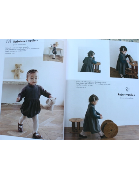 Livre Patrons de couture adorables vêtements pour enfants 