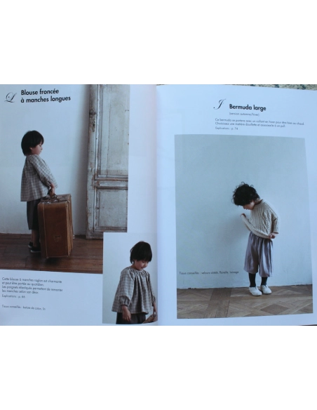 Livre Patrons de couture adorables vêtements pour enfants 