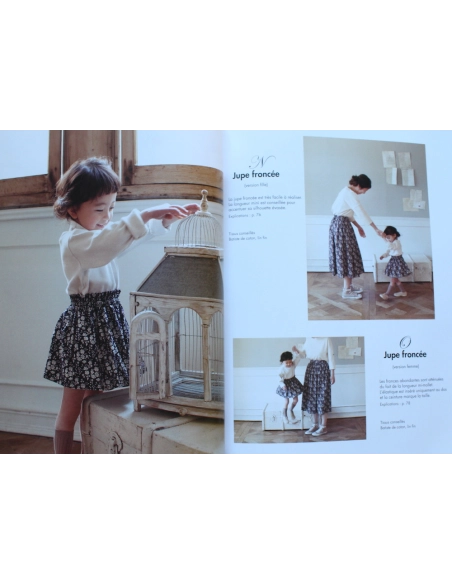 Livre Patrons de couture adorables vêtements pour enfants 