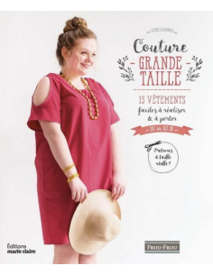 Livre Patrons de couture femme: Couture grande taille Lydie Lardoux