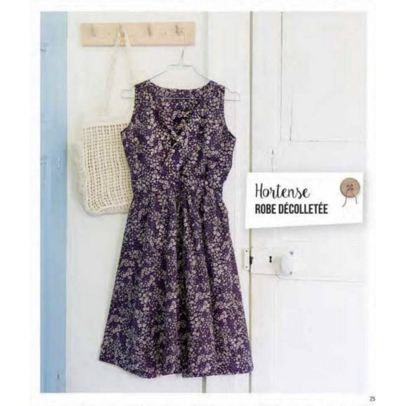 Livre Patrons de couture femme: mes basiques à coudre Isabelle Leloup Marie-claire