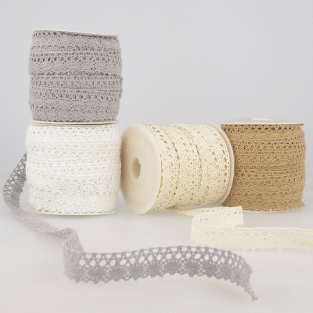 Galon coton crochet 15mm x 1M Coloris au choix Galon coton crochet 15mm x 1M Coloris au choix