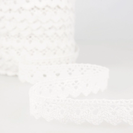 Galon coton crochet 15mm x 1M Coloris au choix 2