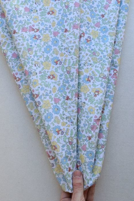 Clochette - Popeline douce coton fleuri et fées