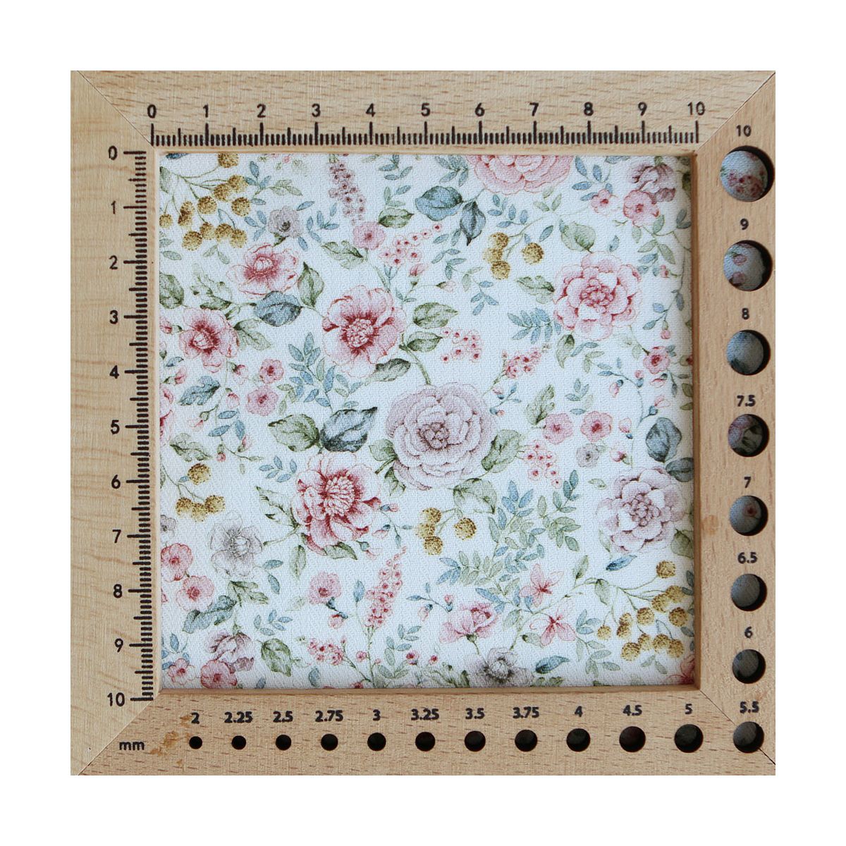 Lola - Coton mélangé viscose imprimé fleuri Lola - Coton mélangé viscose imprimé fleuri