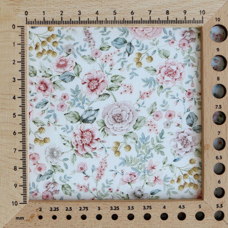 Lola - Coton mélangé viscose imprimé fleuri