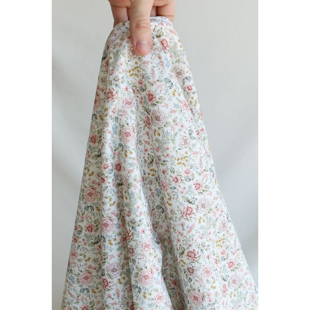 Lola - Coton mélangé viscose imprimé fleuri