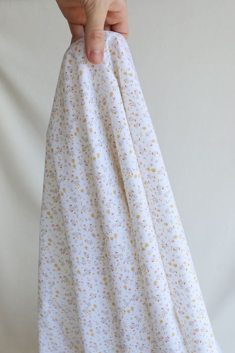 Otis - Popeline de coton BIO imprimé petits canards