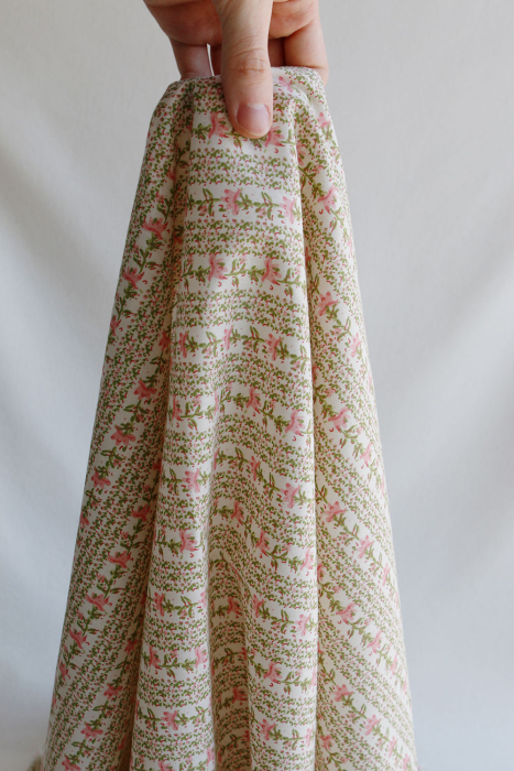 copy of Karishma C - Tissu indien en coton imprimé main Hand Block Artisanal