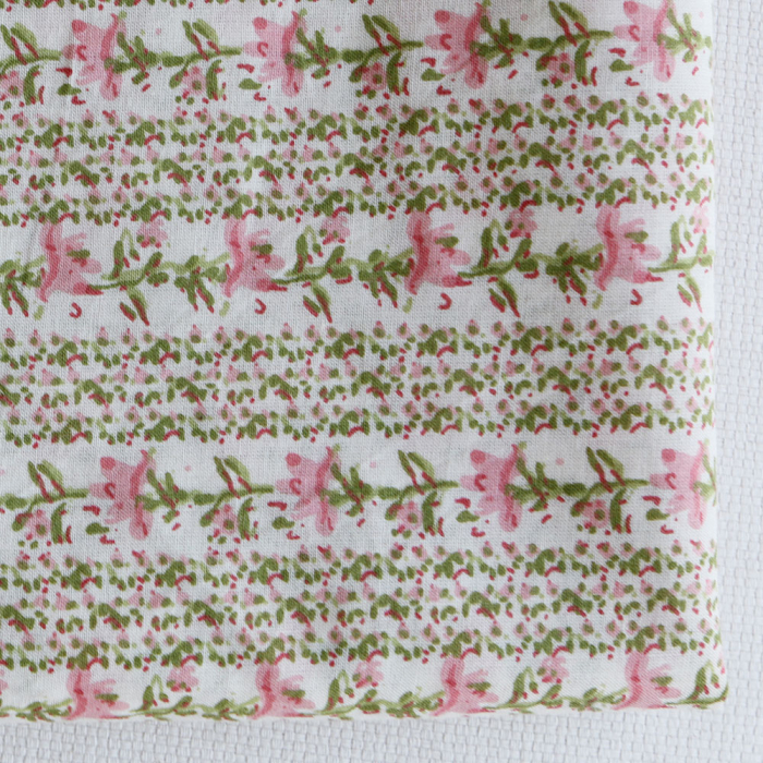 copy of Karishma C - Tissu indien en coton imprimé main Hand Block Artisanal