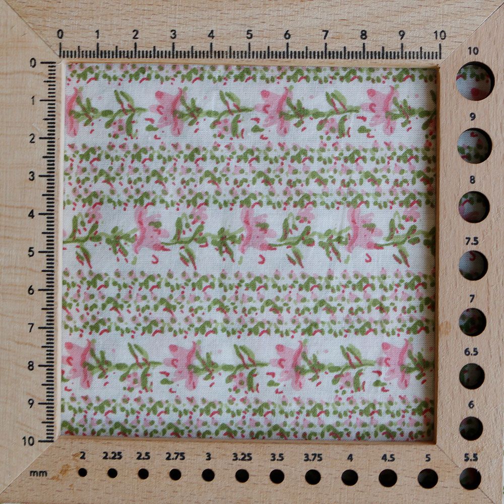 copy of Karishma C - Tissu indien en coton imprimé main Hand Block Artisanal