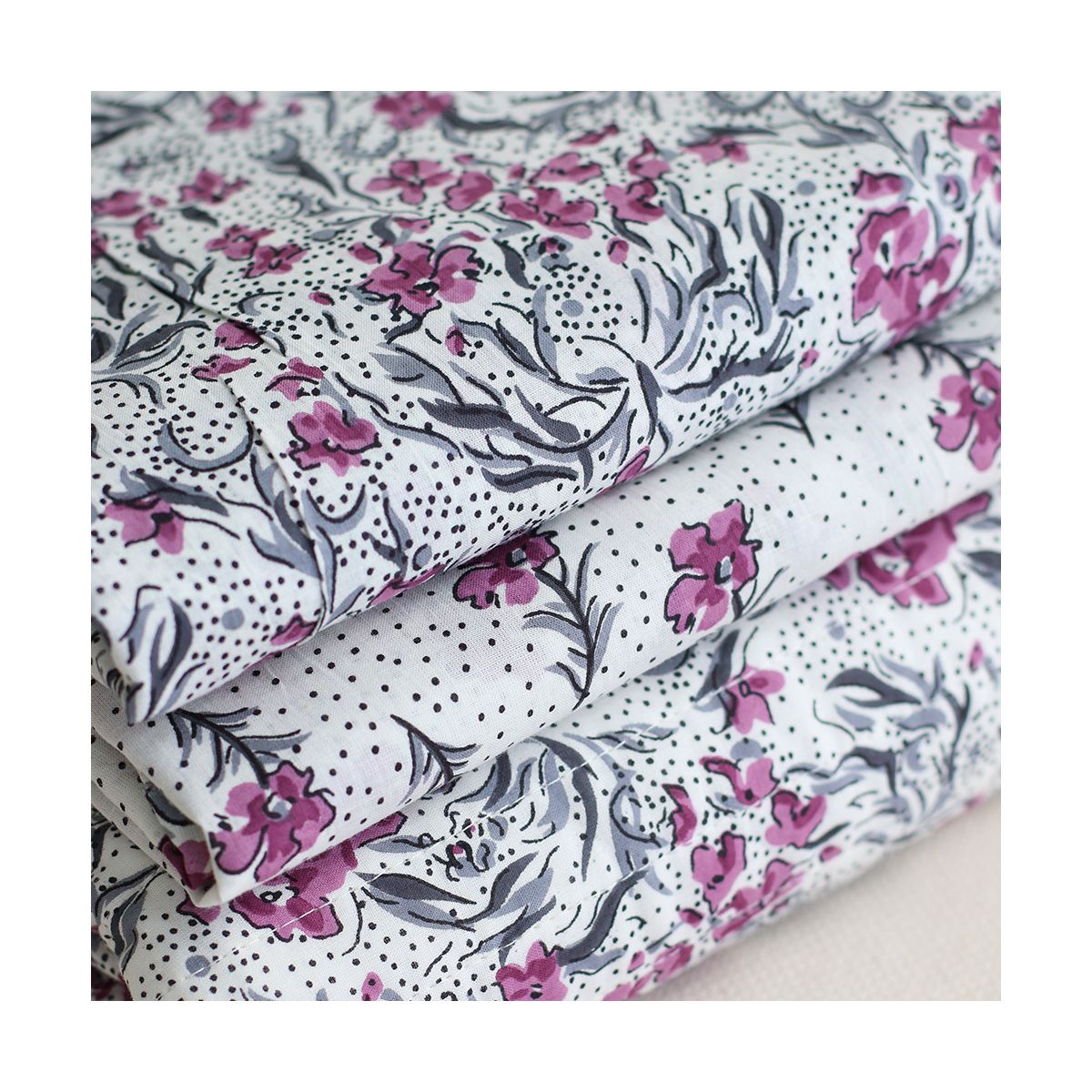 copy of Tissu indien coton hand block traditionnel