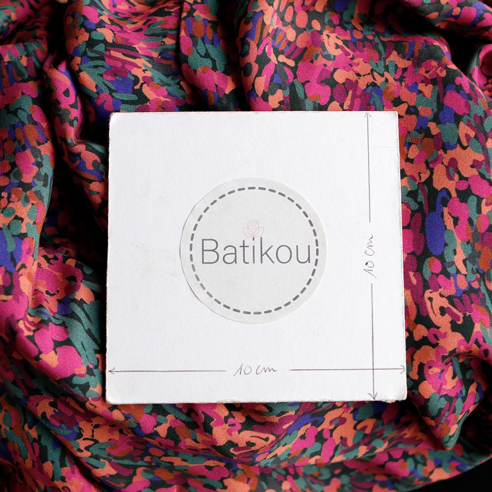 Aline - Viscose Ecovero Nerida Hansen imprimé abstrait coloré