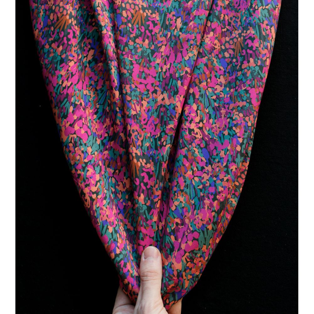 Aline - Viscose Ecovero Nerida Hansen imprimé abstrait coloré