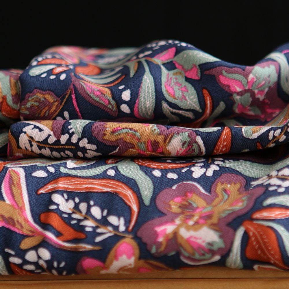 Suniva - Viscose imprimé graphique et fleuri