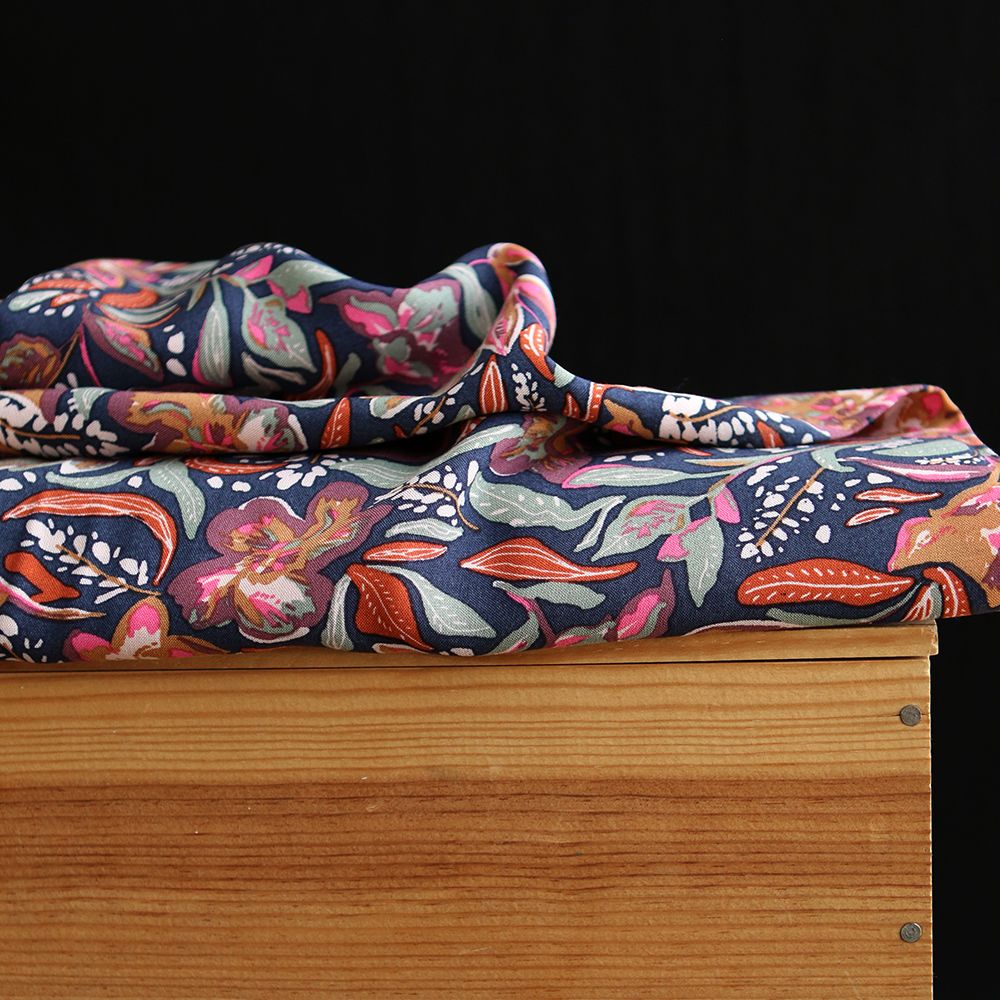 Suniva - Viscose imprimé graphique et fleuri