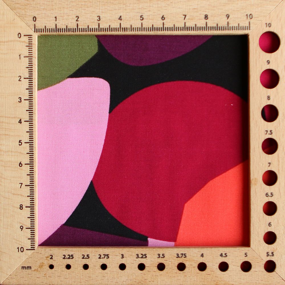 Fabiola - Viscose Ecovero imprimé graphique rose