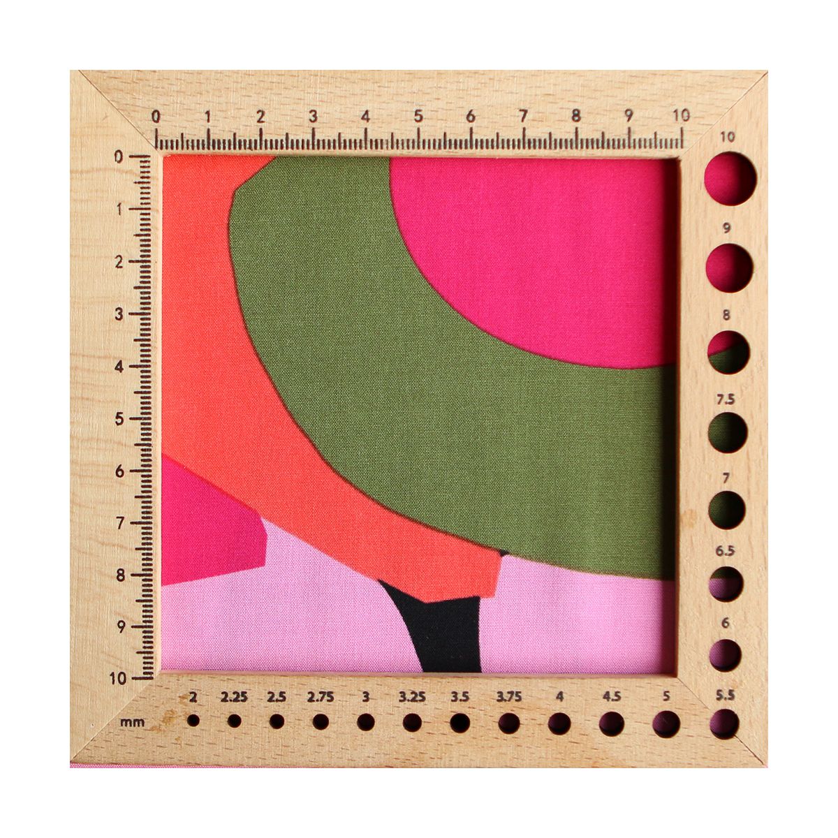 Fabiola - Viscose Ecovero imprimé graphique rose Fabiola - Viscose Ecovero imprimé graphique rose