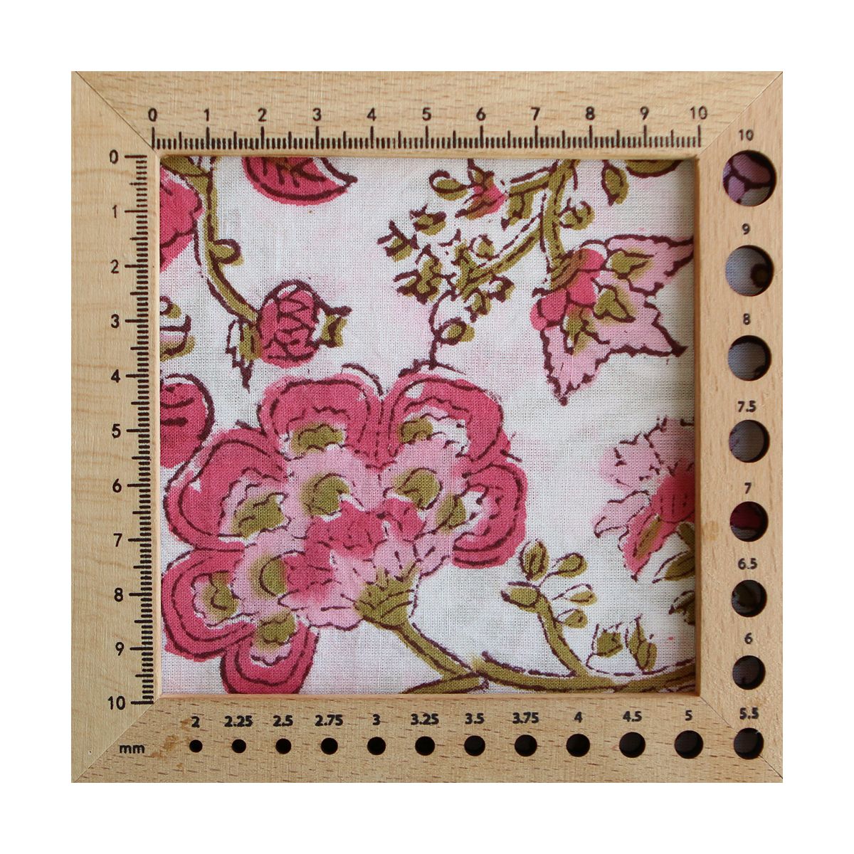 Arya - Tissu indien coton imprimé main Hand Block Artisanal Arya - Tissu indien coton imprimé main Hand Block Artisanal