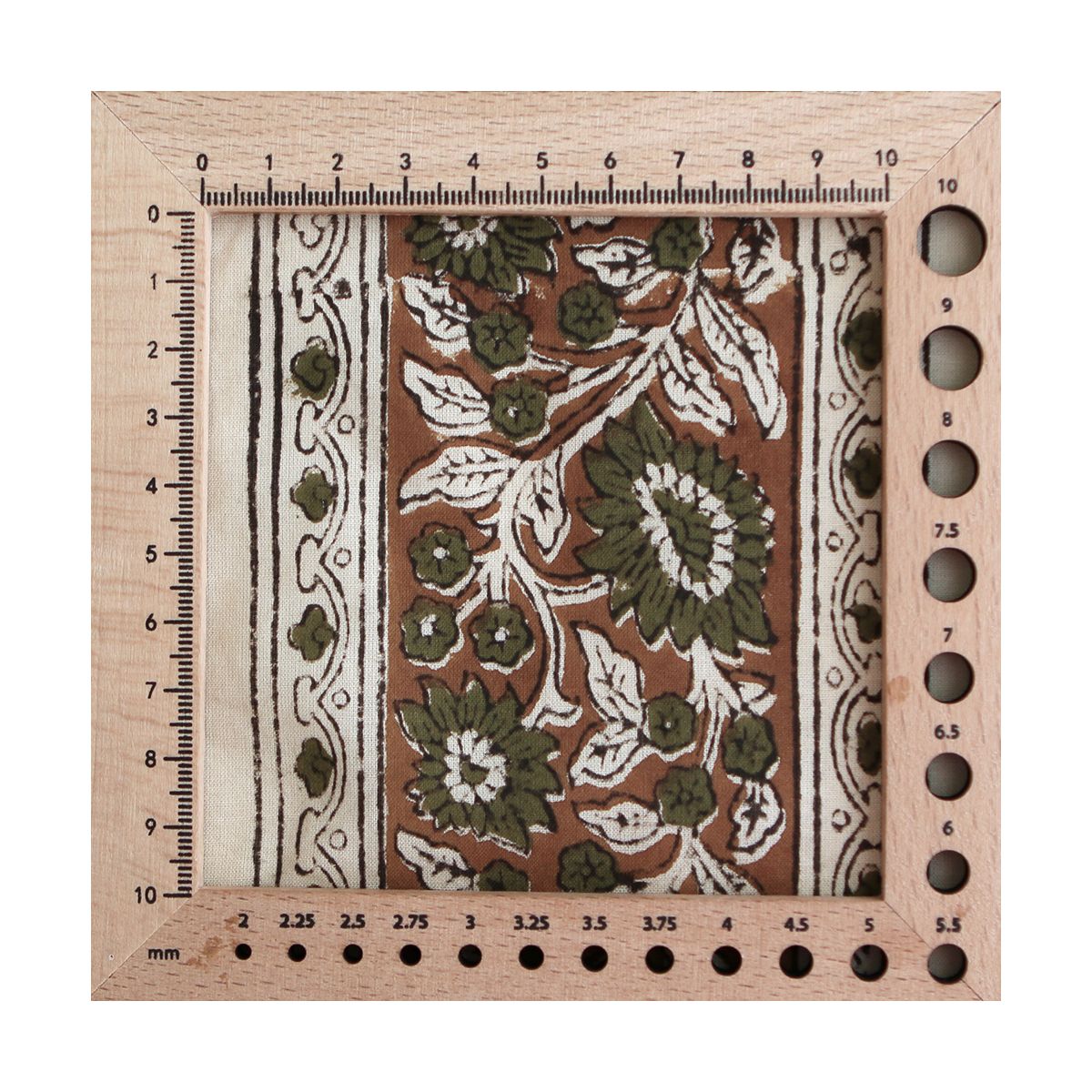 Neela B - Tissu indien coton hand block traditionnel
