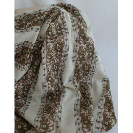 Neela B - Tissu indien coton hand block traditionnel Neela B - Tissu indien coton hand block traditionnel