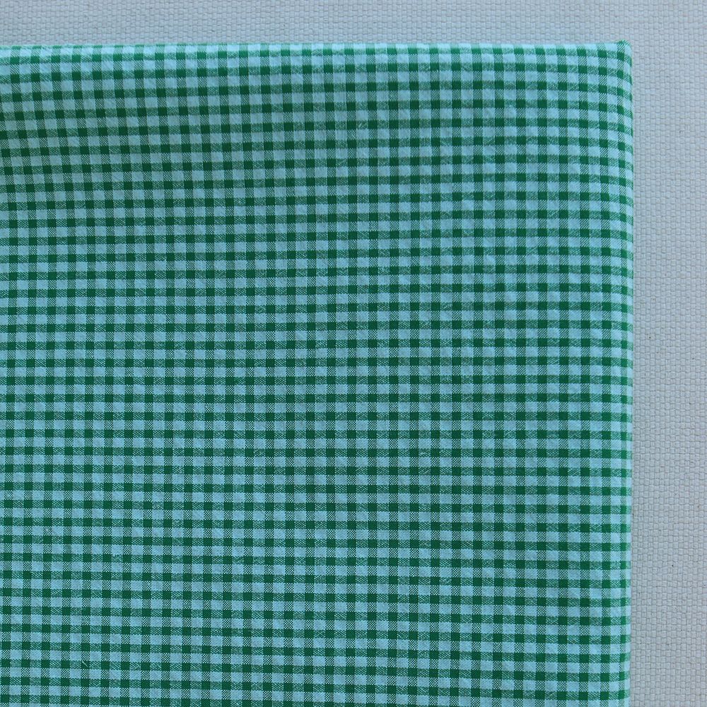 Seersucker / Coton gaufré vichy mini 3mm diabolo menthe