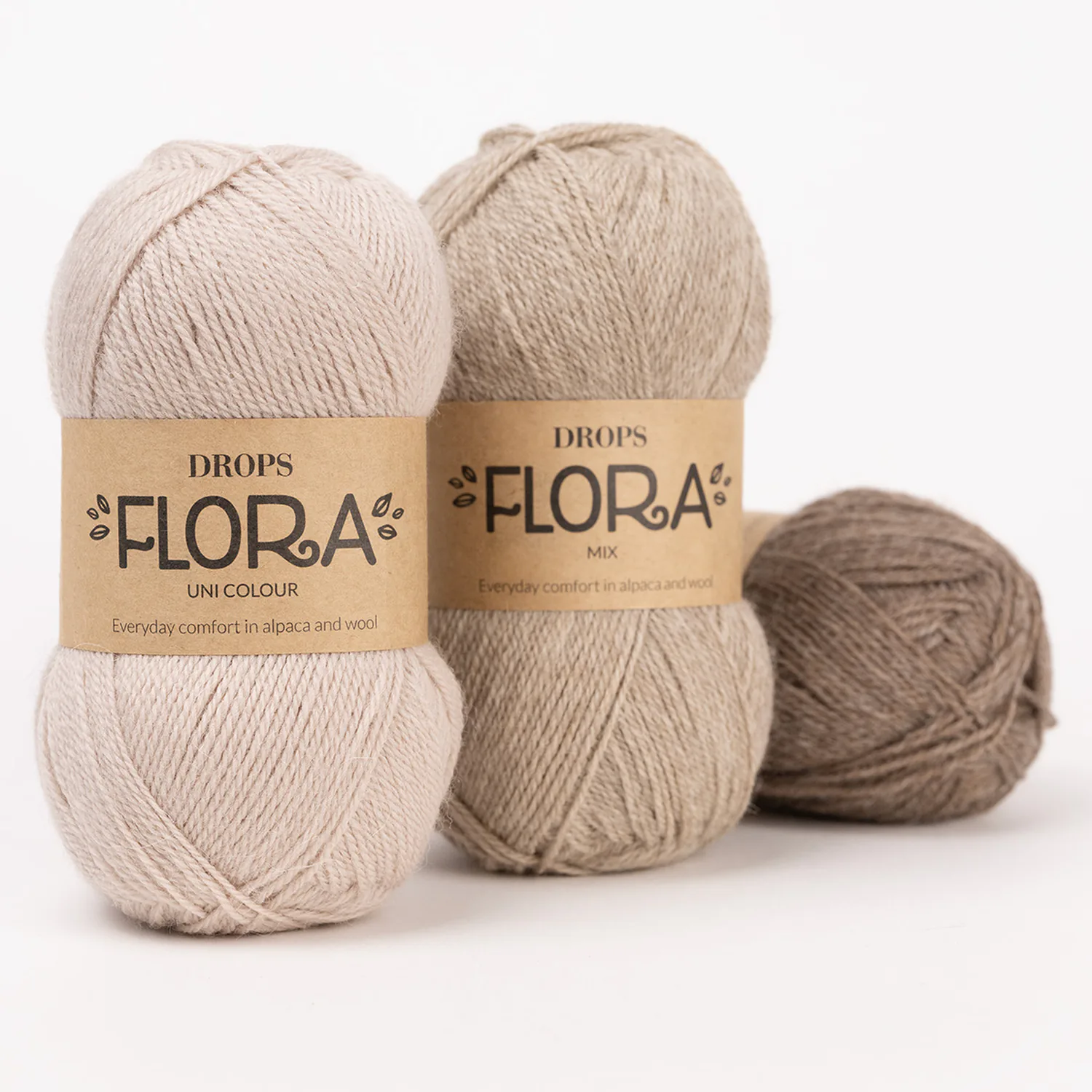 Pelotes de laine DROPS Flora
